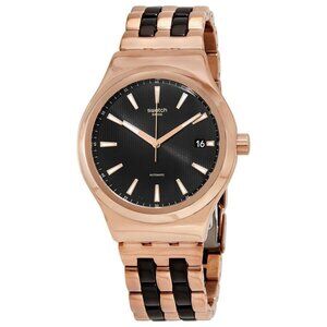 FX03427B NWT Swatch Fashion Men's Automatic Steel Authentic Watch
